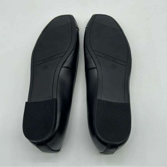 Nine West Black Vegan Ballet Flats Women’s Size 7 – New in Box - Picture 8 of 10